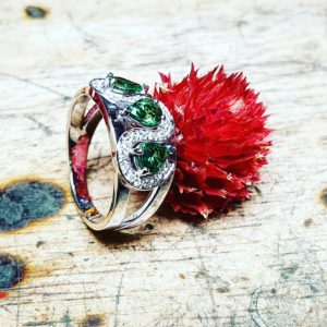 Bague fabriquée par Julien Guimon - Gjoaillerie